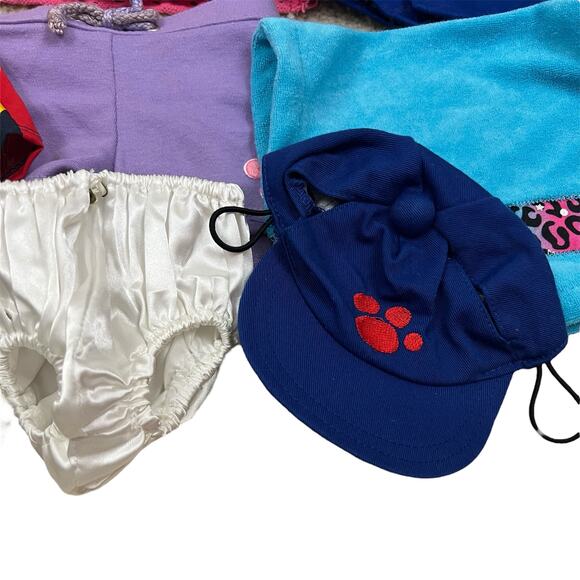 Lot of Build A Bear Clothing Outfits - Shirts, Shorts, Shoes, Hat - Girl and Boy - Picture 5 of 6